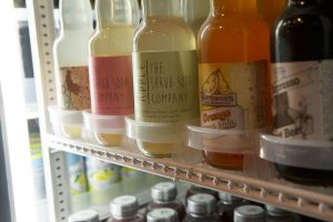 Northwoods Soda and other cold beverages at The Kitchen